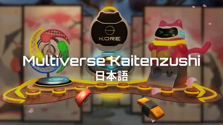 Multiverse Kaitenzushi: Learn Japanese Alphabet