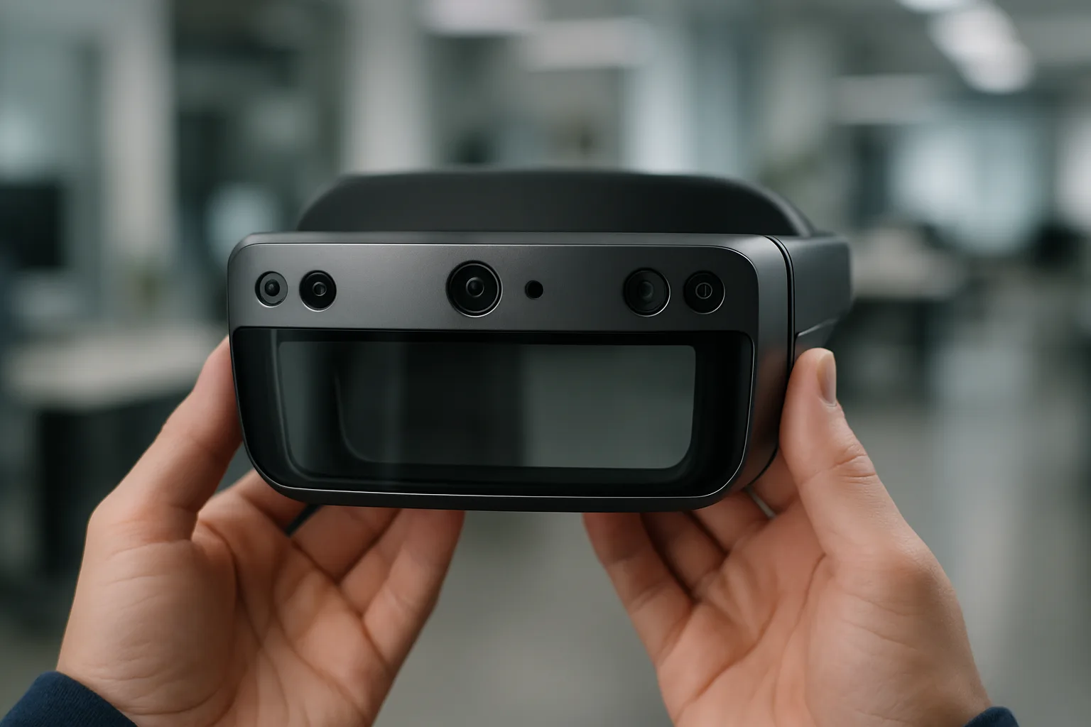 Canon Shows Off Handheld MR Device, AR Waveguides & Collaboration Software at AWE